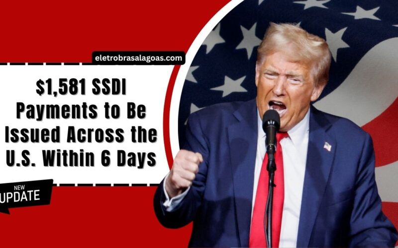 $1,581 SSDI Payments to Be Issued Across the U.S. Within 6 Days